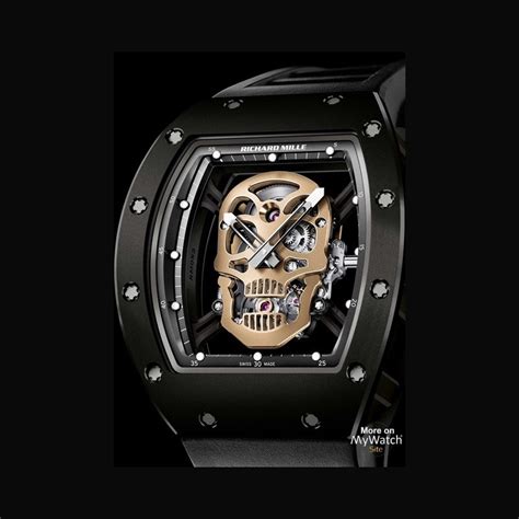 richard mille nano-ceramic rm 52-01 skull tourbillon price|rm 052 skull price.